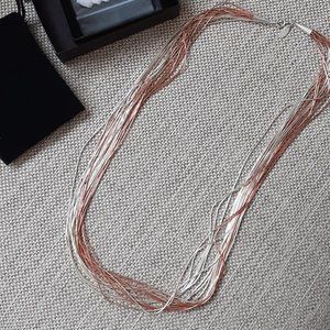 Chaco Canyon Liquid Silver Necklace